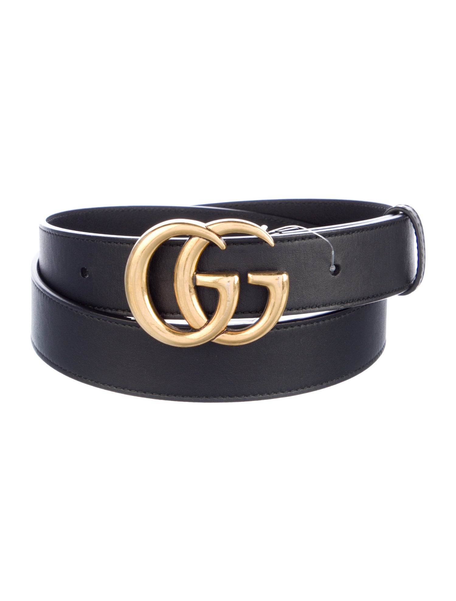 Gucci Double G Logo Leather Belt Kit