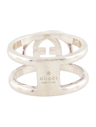 Gucci Interlocking G Wide Ring