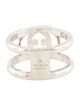 Gucci Interlocking G Wide Ring