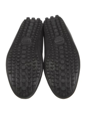 Gucci Web Accent Leather Drivers