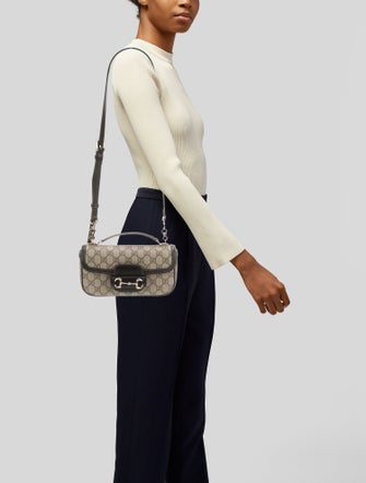 Gucci GG Supreme Horsebit 1955 Soft Small