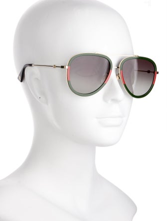 Gucci Aviator Gradient Sunglasses