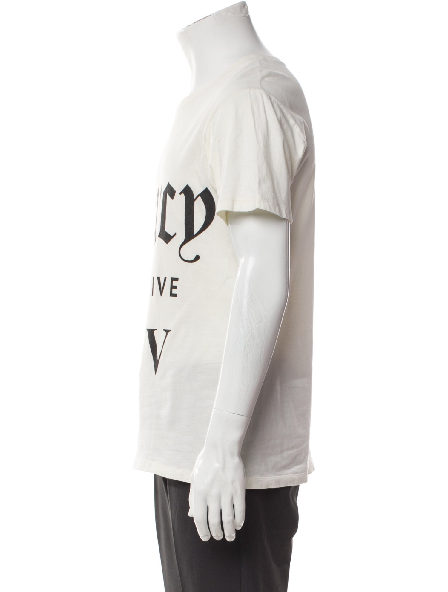 Gucci Graphic Print Crew Neck T-Shirt