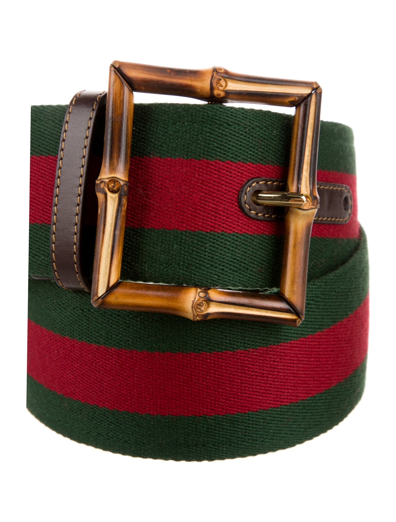 Gucci Web Accent Wide Belt