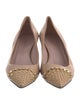 Gucci Rockstud Accents Leather Pumps