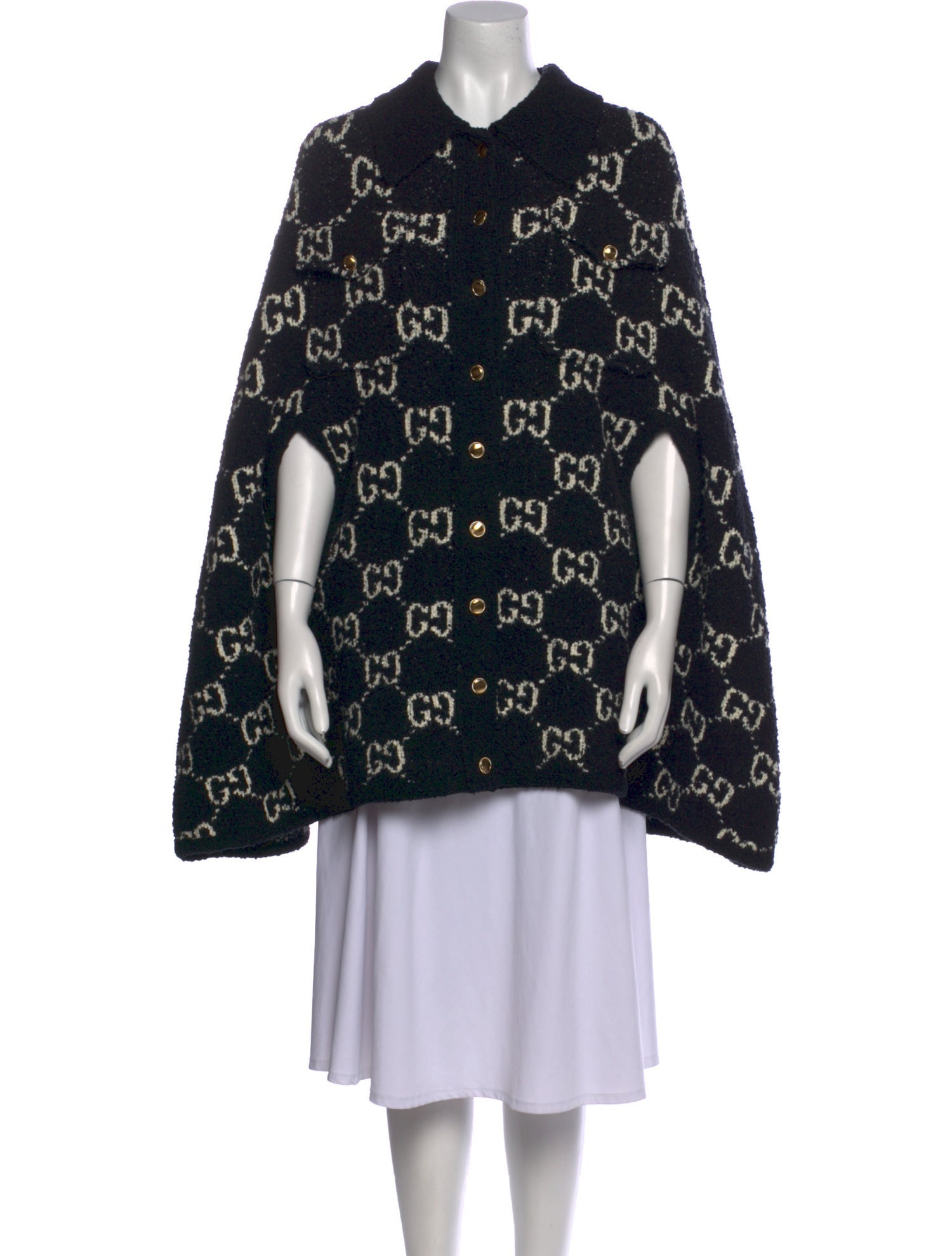 Gucci Printed Crew Neck Sweater