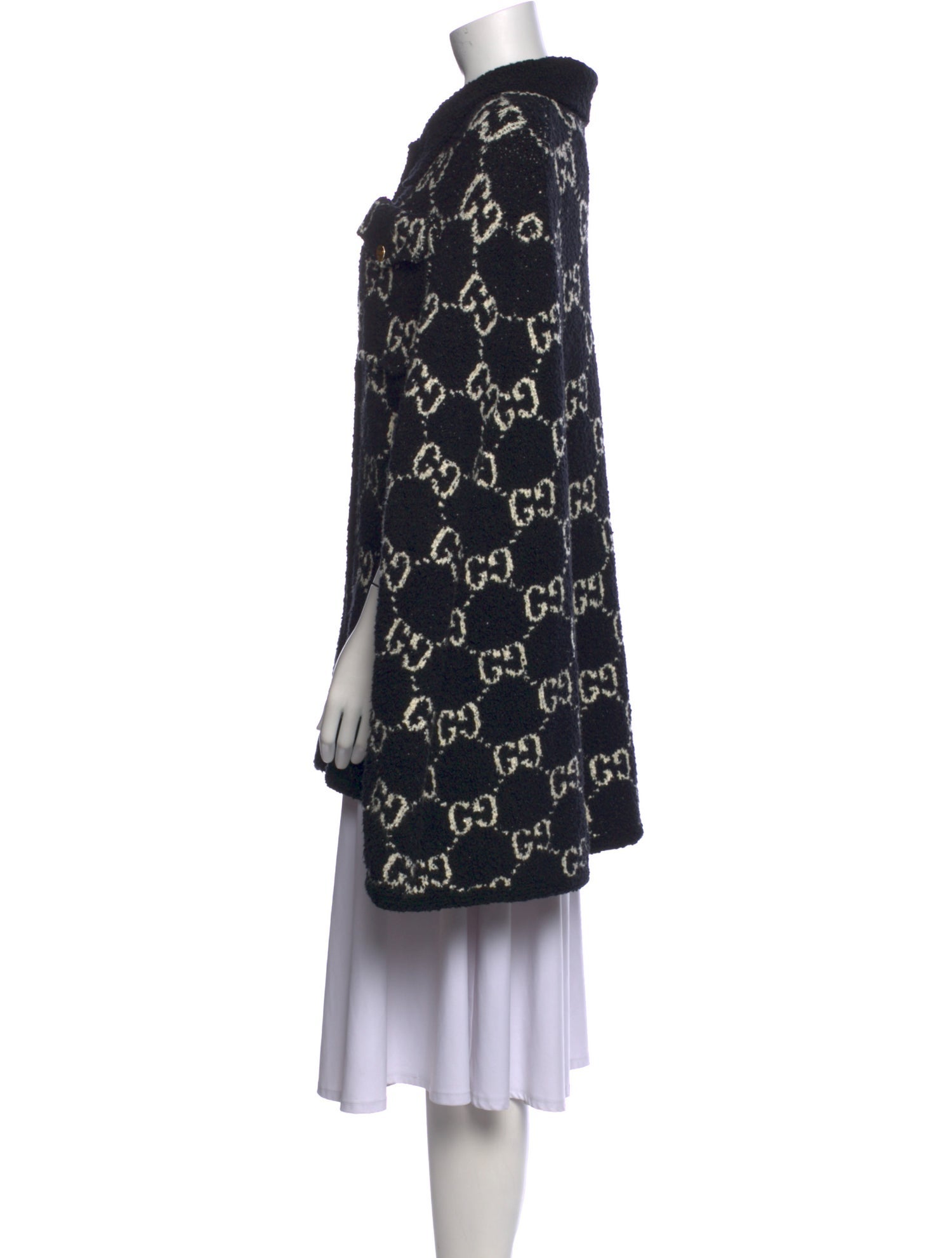 Gucci Printed Crew Neck Sweater