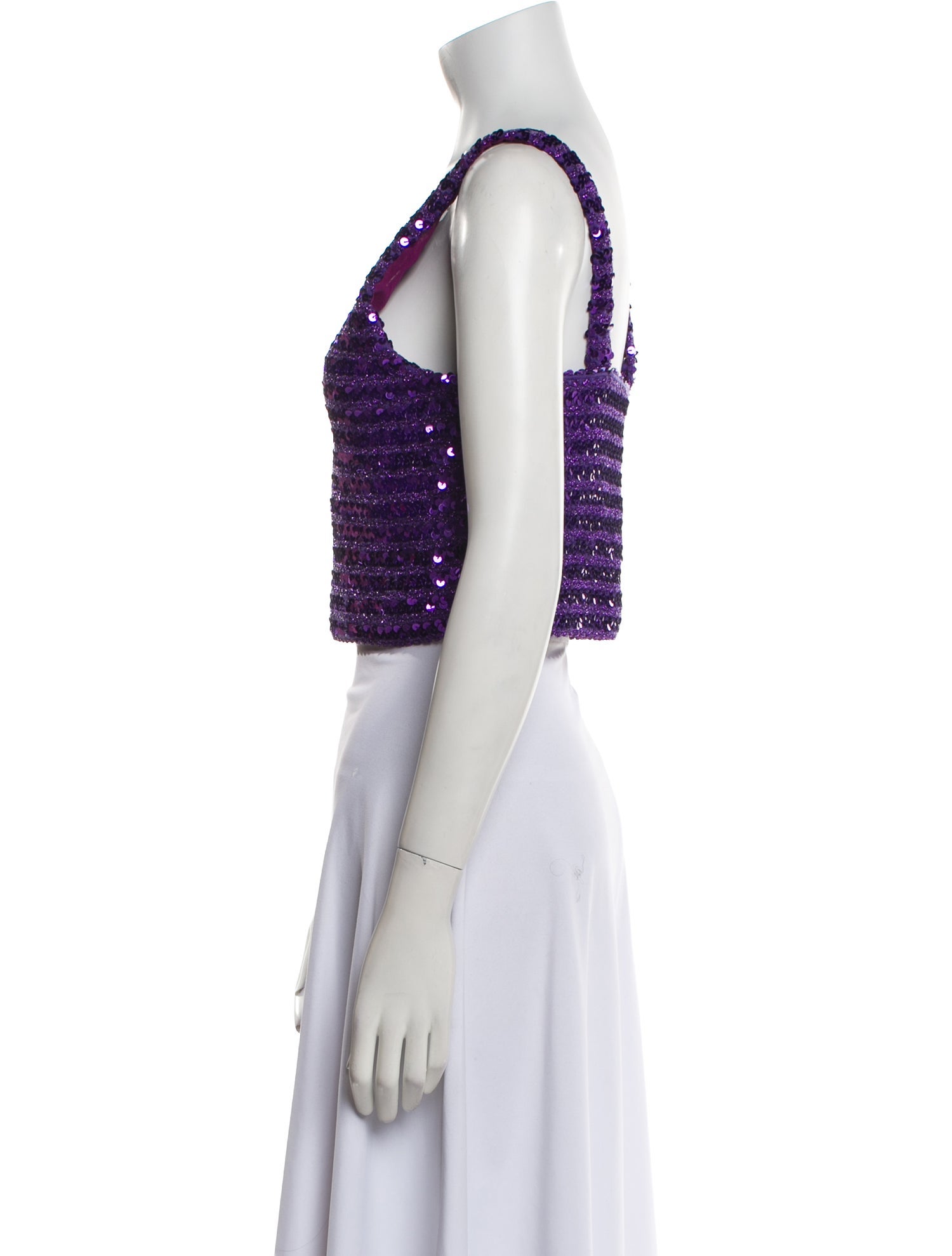 Gucci 2021 Sequin Crop Top