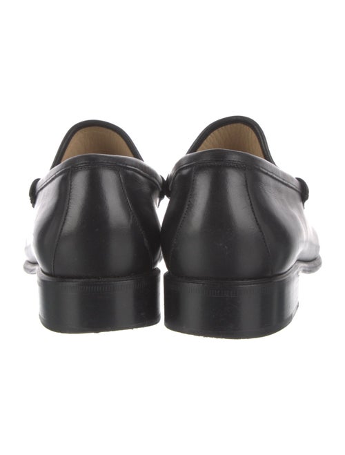 Gucci Horsebit Accent Leather Loafers