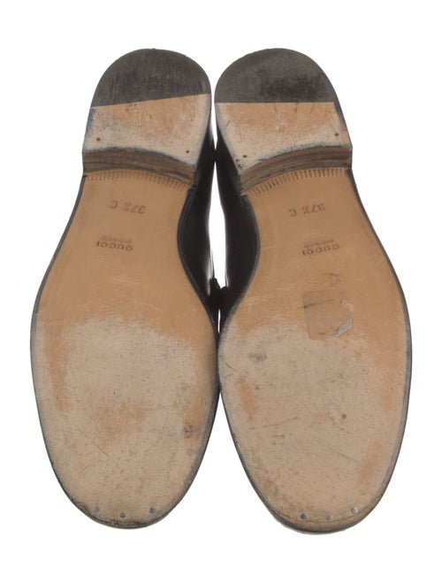 Gucci Horsebit Accent Leather Loafers