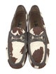 Gucci Ponyhair Animal Print Dress Loafers