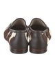 Gucci Ponyhair Animal Print Dress Loafers