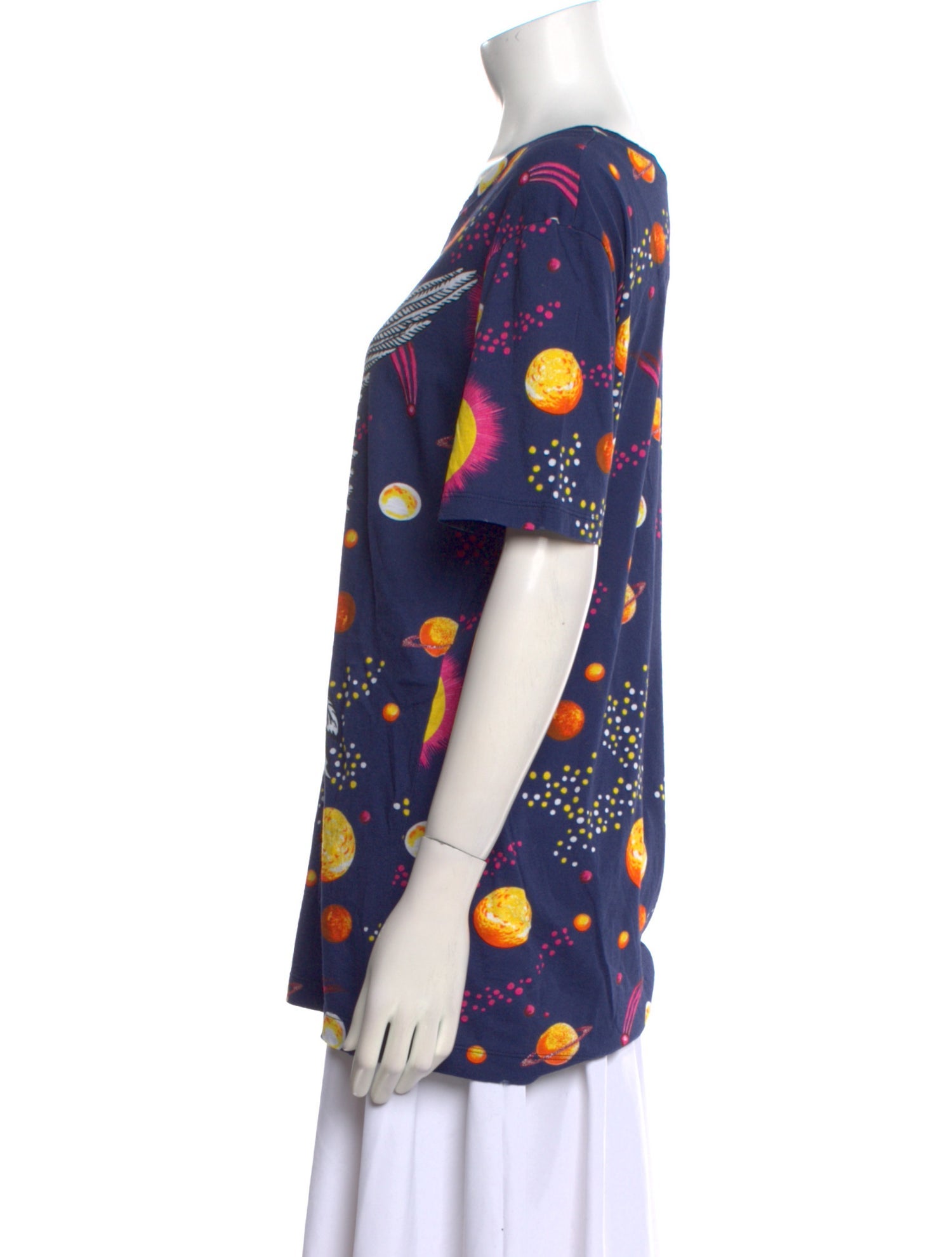 Gucci Printed Crew Neck T-Shirt