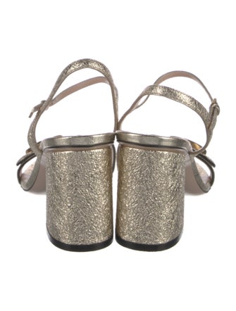 Gucci Double G Logo Leather