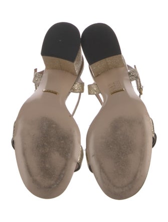 Gucci Double G Logo Leather