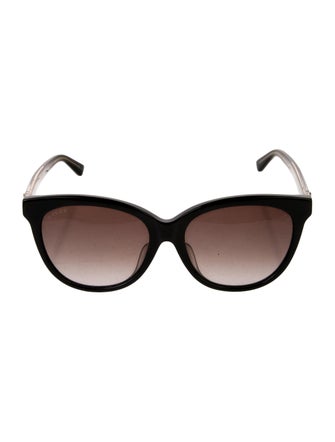 Gucci Interlocking G Logo Oversize Sunglasses