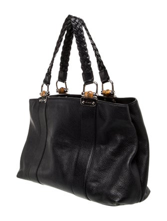 Gucci Leather Bamboo Bar