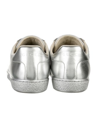 Gucci Interlocking G Logo Leather Sneakers