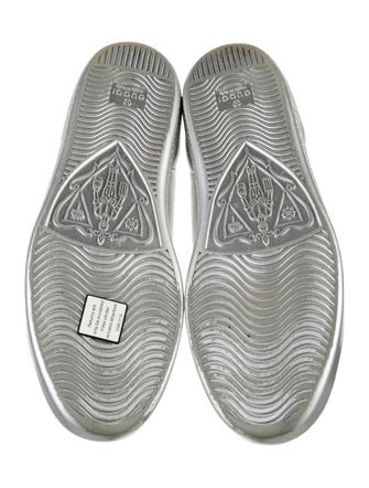 Gucci Interlocking G Logo Leather Sneakers