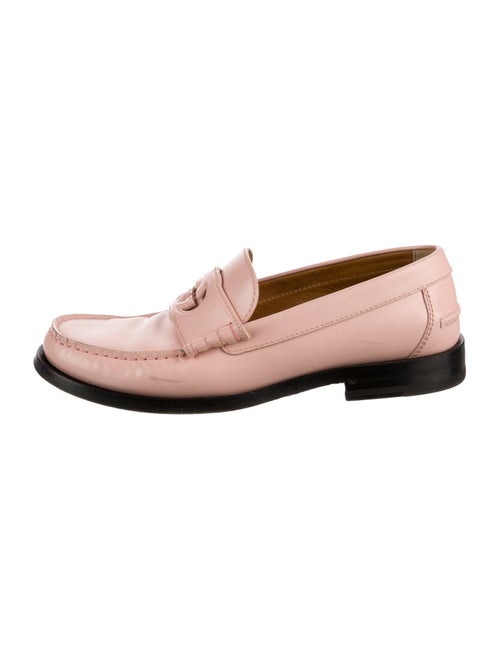 Gucci Interlocking G Logo Patent Leather Loafers