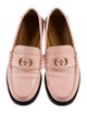 Gucci Interlocking G Logo Patent Leather Loafers