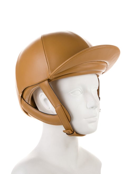 Gucci Leather Equestrian Riding Cap