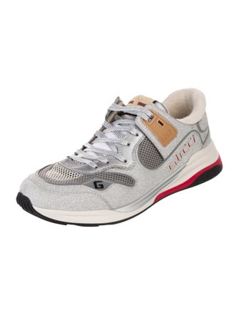 Gucci Web Accent Glitter Sneakers