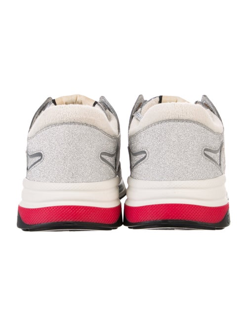 Gucci Web Accent Glitter Sneakers