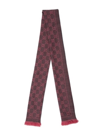 Gucci Wool Printed Scarf