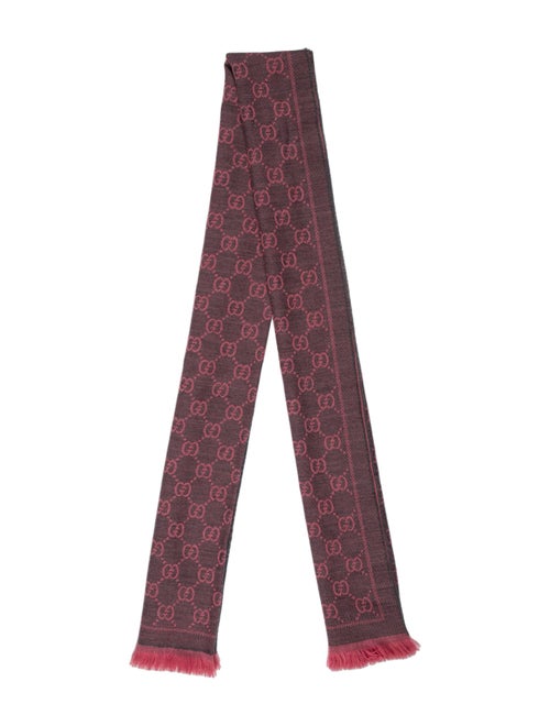 Gucci Wool Printed Scarf