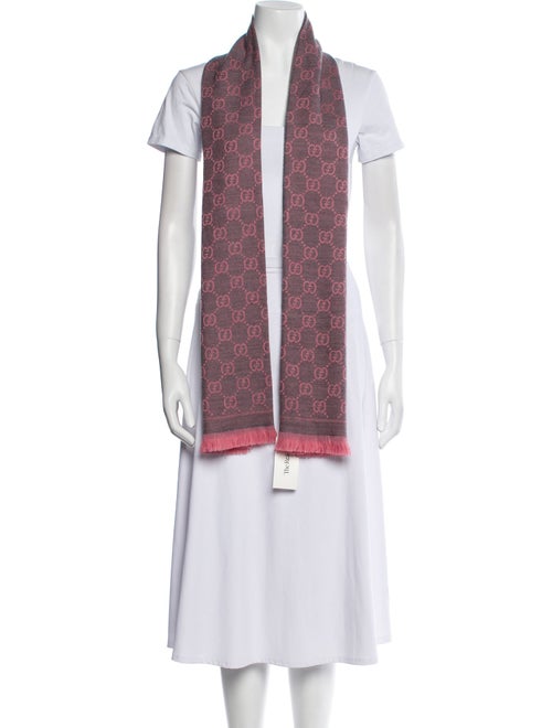 Gucci Wool Printed Scarf