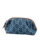 Gucci Women's Denim Cosmetic Bag