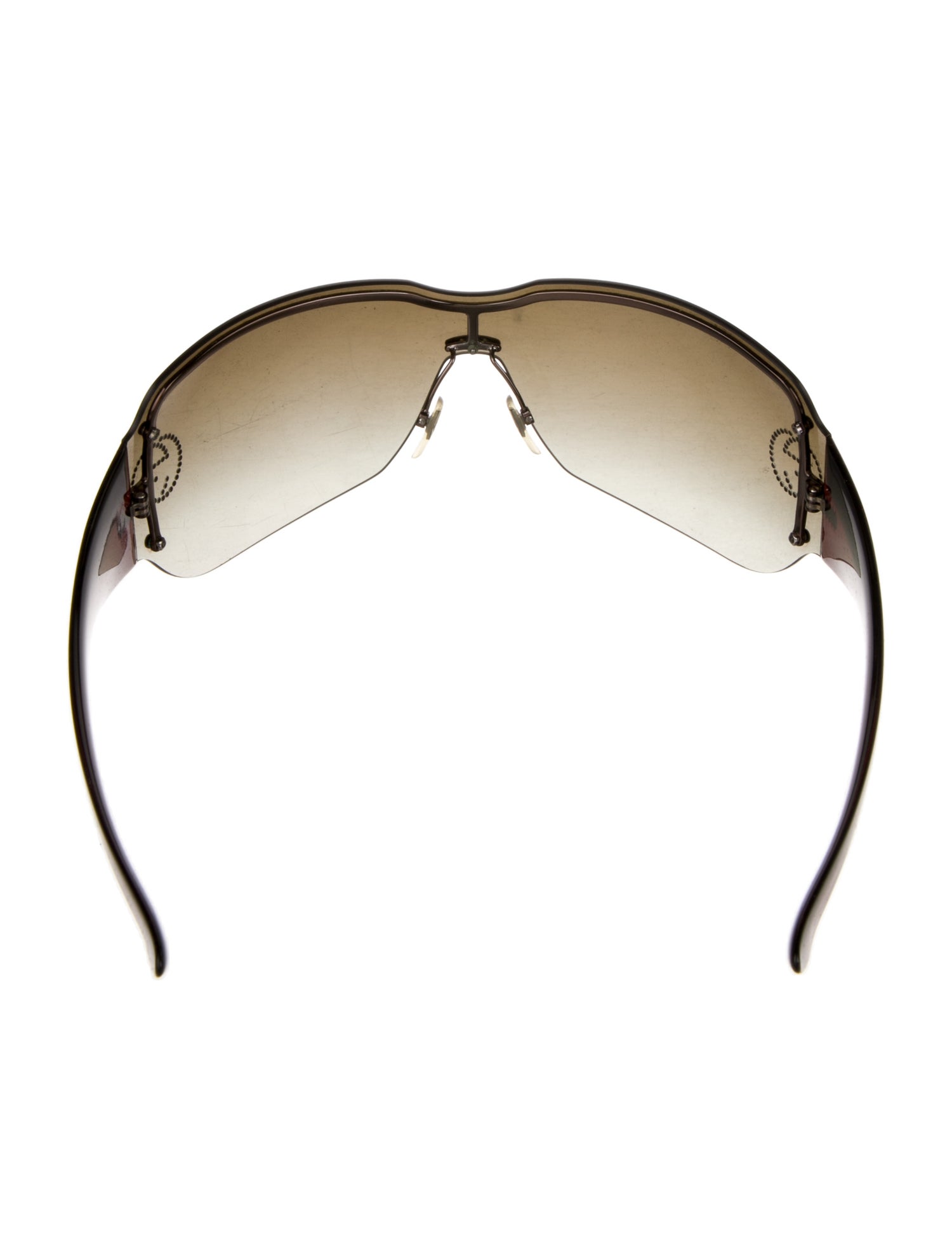 Gucci Sukey Logo Shield Sunglasses