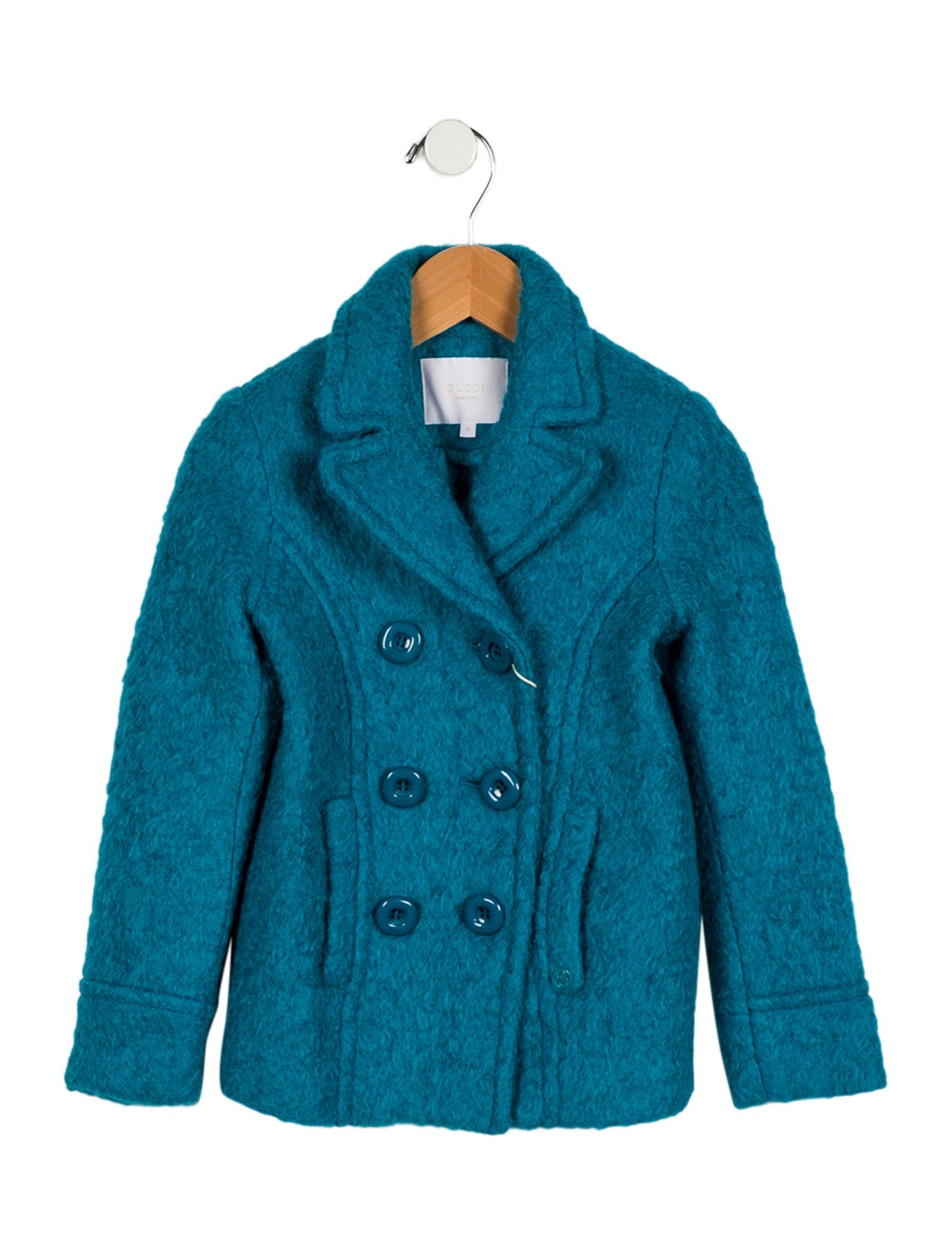 Gucci Girls' Wool Pea Coat w/Tags