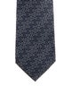 Gucci Pattern Print Silk Tie