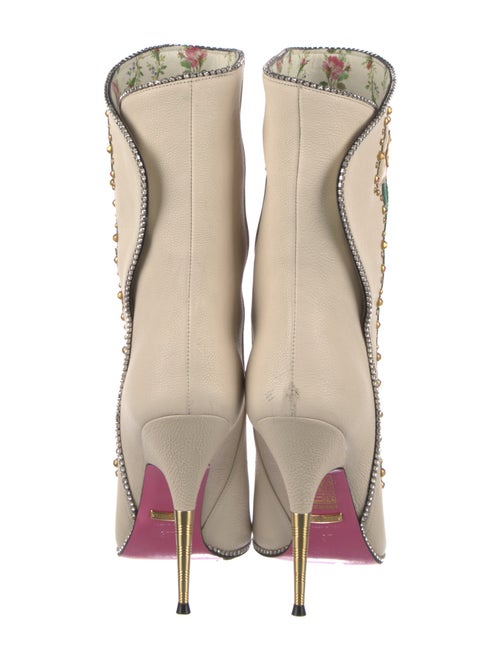 Gucci Leather Patterned Boots