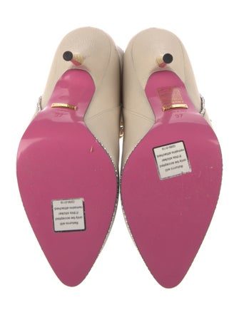 Gucci Leather Patterned Boots