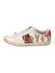 Gucci Sylvie Web Accent Leather Sneakers