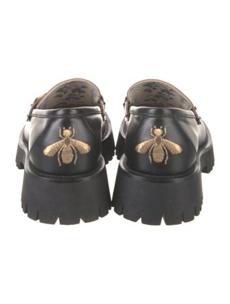 Gucci 1955 Horsebit Accent Leather Mules