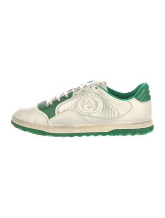 Gucci Interlocking G Logo Leather Sneakers