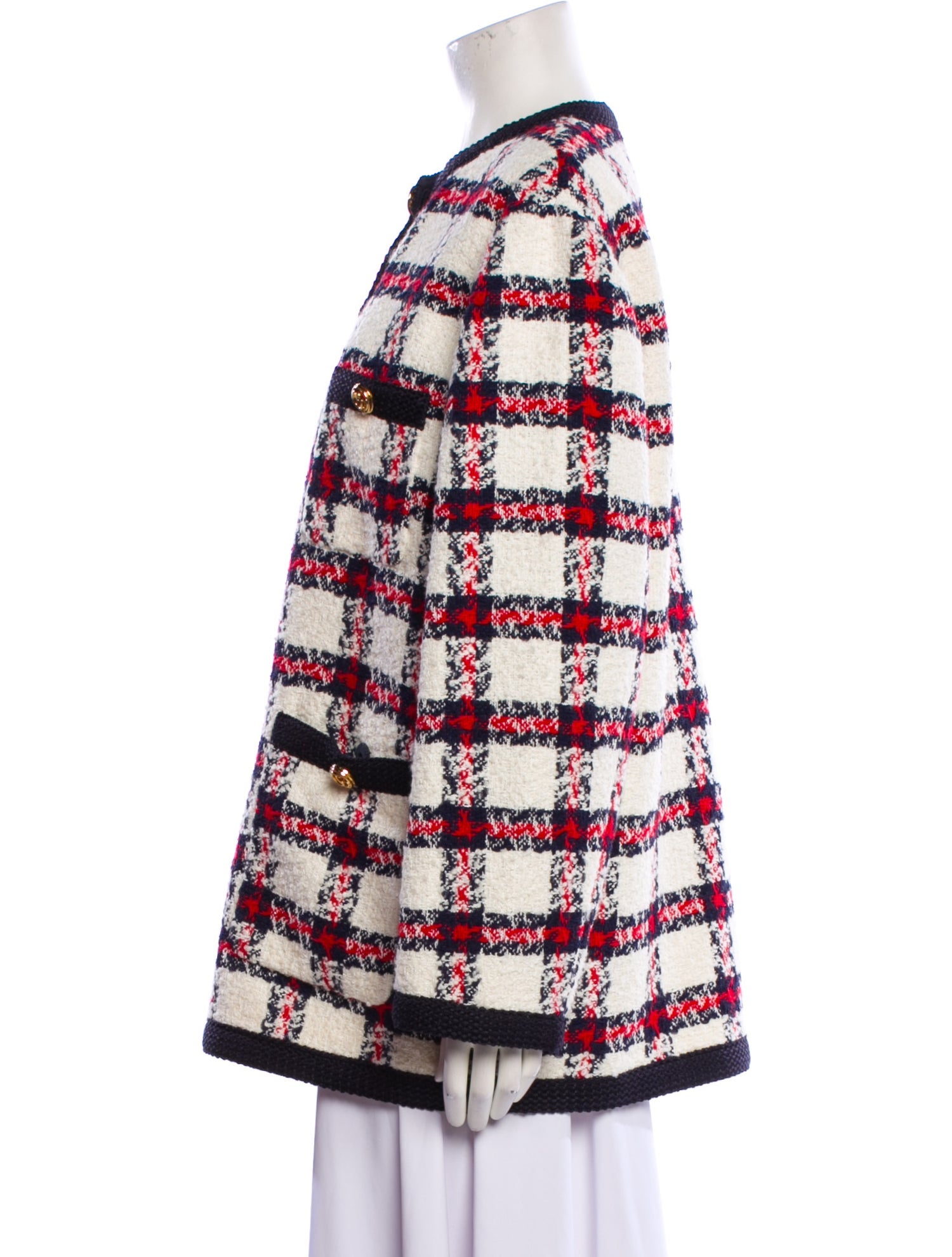 Gucci Tweed Printed Jacket