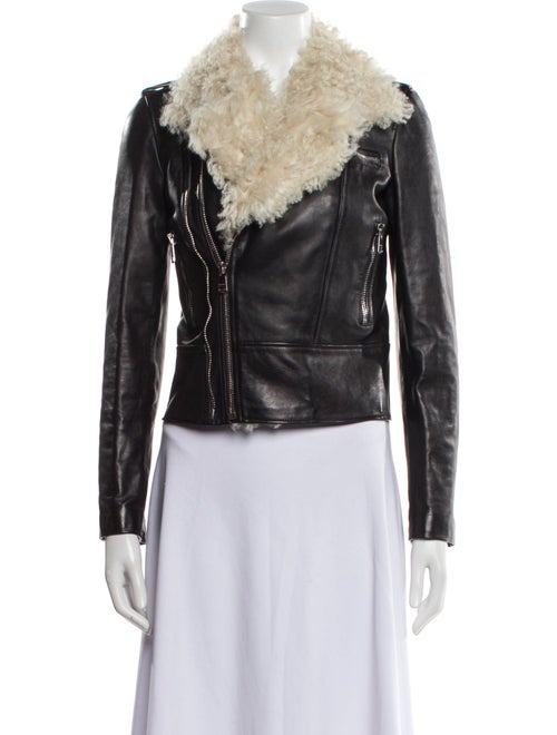 Gucci Lamb Leather Biker Jacket