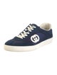 Gucci Interlocking G Logo Suede Sneakers
