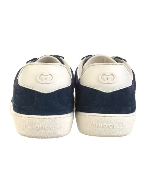 Gucci Interlocking G Logo Suede Sneakers