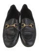 Gucci Horsebit Accent Leather Loafers