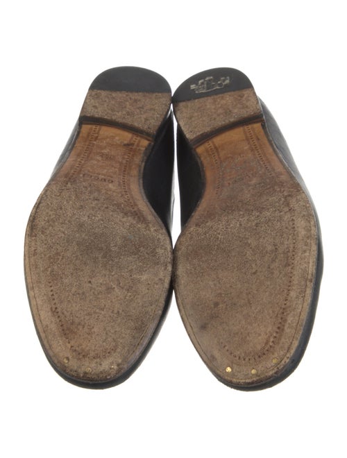 Gucci Horsebit Accent Leather Loafers