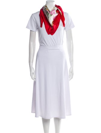 Gucci Silk Blooms Print Scarf