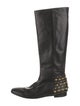 Gucci Hysteria Accent Leather Riding Boots