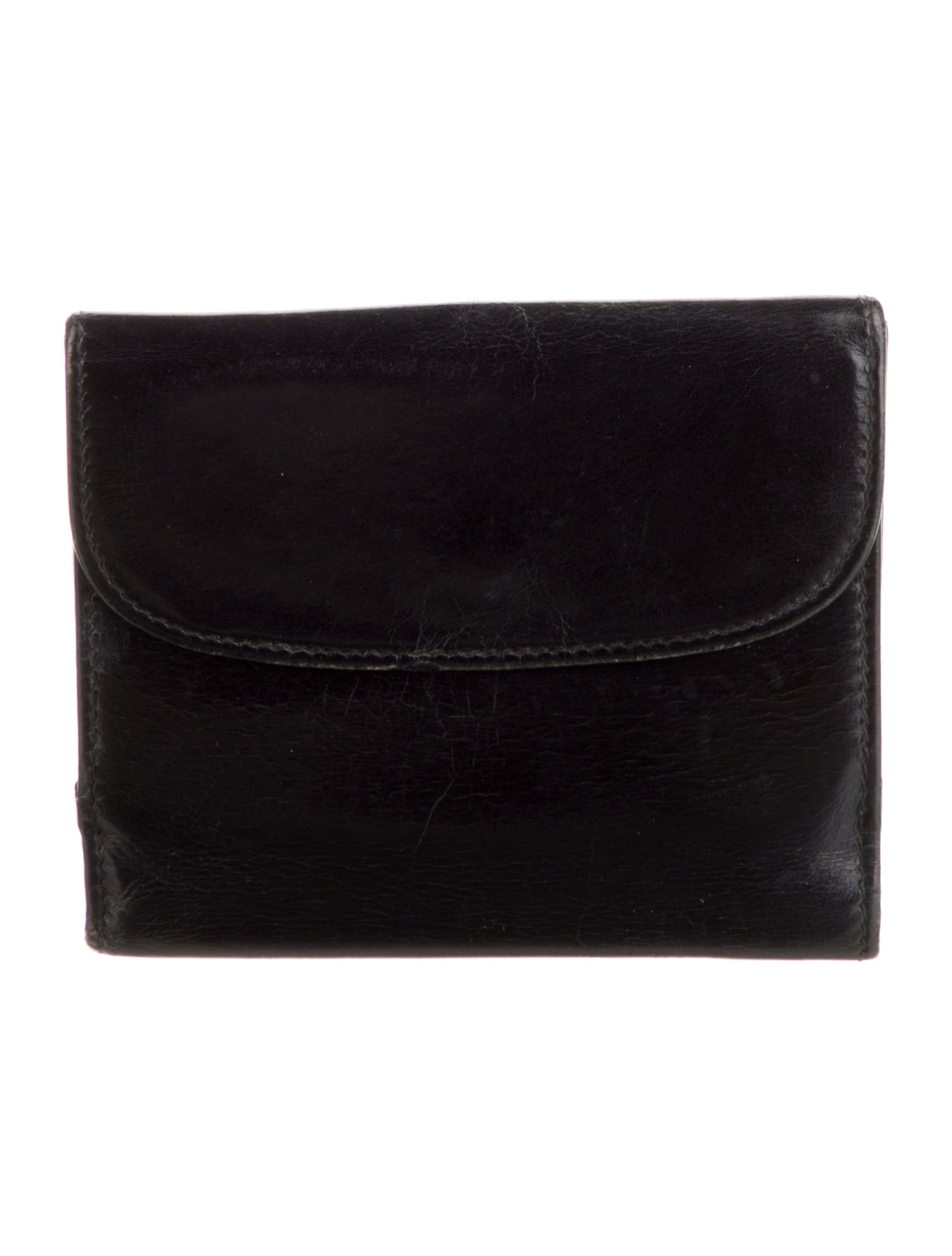 Gucci Vintage Leather Compact Wallet