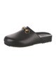 Gucci Horsebit Accent Leather Mules